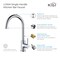 Kibi Lowa Single Handle Bar Sink Faucet with Soap Dispenser C-KKF2001CH-KSD100CH - alternate 7